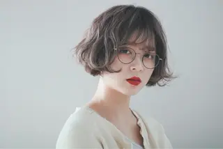 ショート カラー パーマ ooit 【オーイット】のヘアスタイル