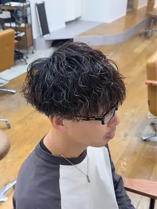 パーマ メンズ メンズ特化/ 黒須輝昌のヘアスタイル