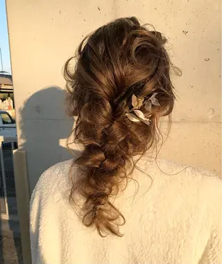 セミロング yui .のヘアスタイル