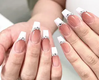 ネイル By moonネイル 🌷ワンホン/韓国風のネイルデザイン