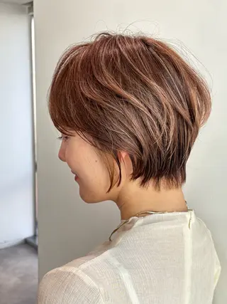 ショート 大人ショート特化/ カットモデル/表参道のヘアスタイル