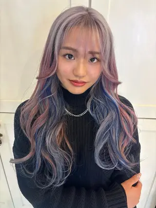カラー 村瀬 美来のヘアスタイル