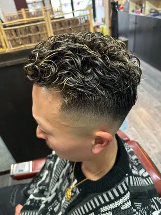 パーマ 田島 颯人のヘアスタイル
