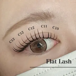 マツエク・マツパ Mercury Curl 田口真奈のマツエク・マツパデザイン