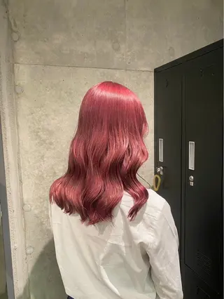 ロング カラー 透明感カラー/縮毛/ chino🍀のヘアスタイル