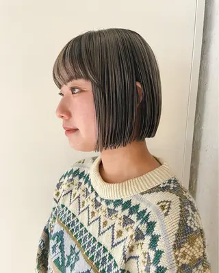 ショート カラー DUMBO 千歳船橋のヘアスタイル