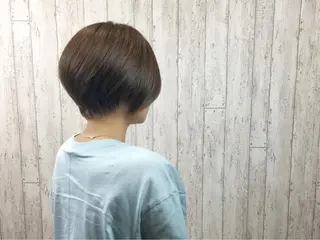 ショート カラー カット／メンズカット 藤田麻衣のヘアスタイル
