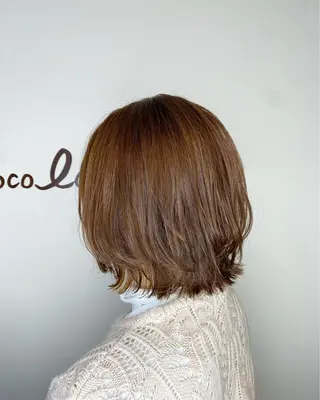 ショート カラー 冨樫 怜央のヘアスタイル