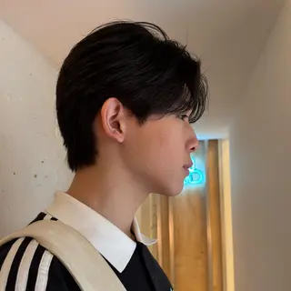 メンズ ブリーチ/レイヤー momoha🐰🪡のヘアスタイル