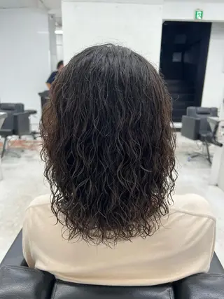 ロング パーマ メンズ 柏メンズカットパーマ NO.1タイチのヘアスタイル