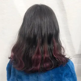 ミディアム カラー K-POP好き美容師 🇰🇷Kai.Yのヘアスタイル