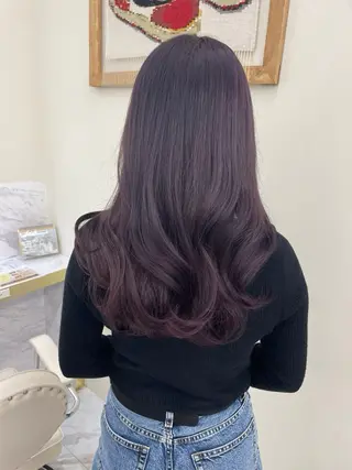 ロング カラー hiyori🎀 トレンドレイヤーのヘアスタイル