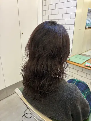 ロング パーマ 💐レイヤー/ 暖色/りゅーき💐のヘアスタイル