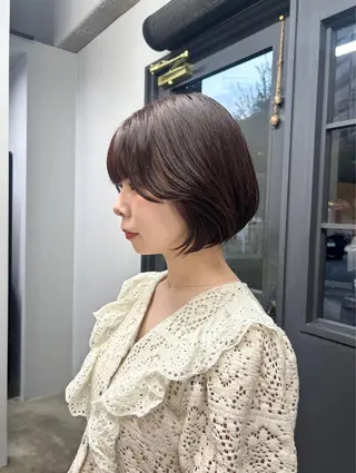 ショート カラー ラフで可愛いヘア 🐈‍⬛Rukaのヘアスタイル