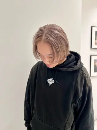 カラー メンズ BOB men's KIRAのヘアスタイル