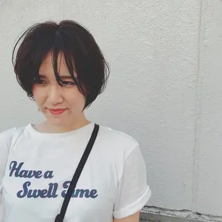 ショート さの あやねのヘアスタイル