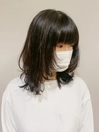 ミディアム 全国認定講師 高久のヘアスタイル