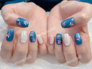 ネイル Nail •Head スパFortunaのネイルデザイン