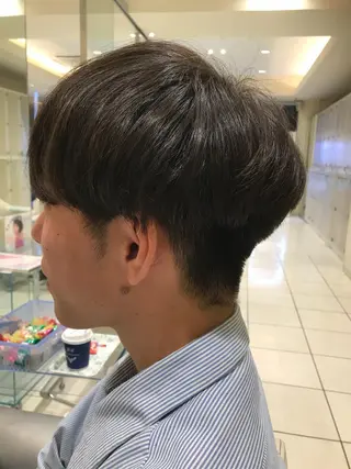 ショート カラー パーマ ヘアアレンジ メンズ キッズ ネイル マツエク・マツパ EnBlesS西宮 マンツーマン神道有基のヘアスタイル