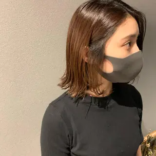 ミディアム SHU NTAのヘアスタイル