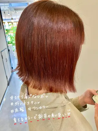 ミディアム カラー CARICIA🌱 masaeのヘアスタイル
