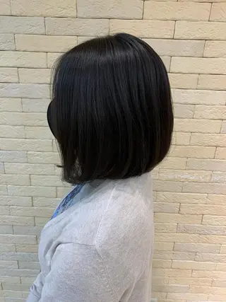 ミディアム 艶髪レイヤー上田 紗也🇰🇷💗のヘアスタイル