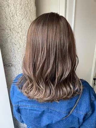 ロング カラー 🤎艶髪×透明感🤎 【𝙔𝙐𝙕𝙐】のヘアスタイル