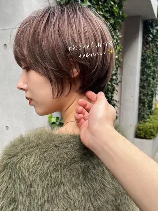 ショート SIGN店長中村 レイヤーカット募集のヘアスタイル