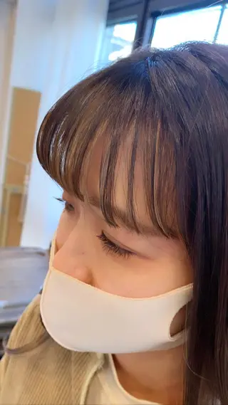 セミロング まろやかカラー🤎 みなとまほのヘアスタイル