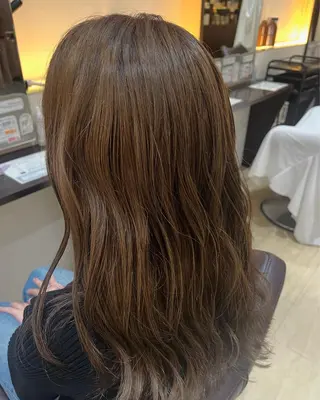 カラー AGATA西風新都店 久野咲月のヘアスタイル