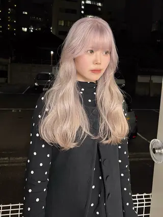 ロング カラー 小林 美咲のヘアスタイル