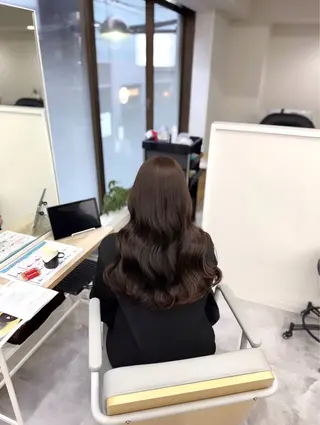 ロング ヘアアレンジ 水尻 佑奈のヘアスタイル