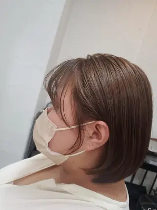 ショート 髪質改善/白髪ぼかし SHIONのヘアスタイル
