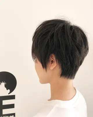 ショート 透明感カラー 松田晃代のヘアスタイル