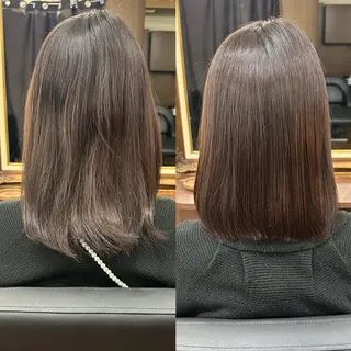 ミディアム 🌸栄/髪質改善専門 ayaka💇‍♀️のヘアスタイル