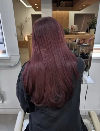 セミロング カラー 坂本 圭太朗のヘアスタイル