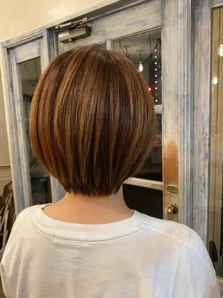 ショート 井上 日菜乃のヘアスタイル