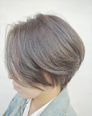 ショート カラー パーマ ヘアアレンジ 6月オープン♪豊見城 Lodattu✁清水のヘアスタイル