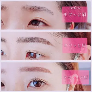 アイブロウ l'avenir yukaのマツエク・マツパデザイン