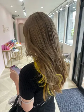 ロング カラー 透明感カラー/韓国風 /髪質改善/ゴトウのヘアスタイル
