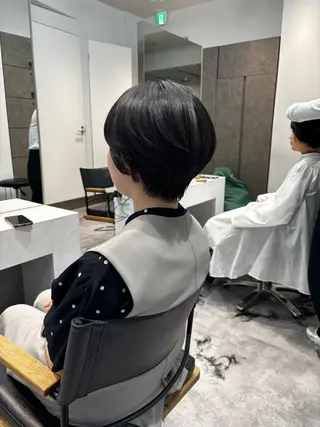 ショート 門崎未依/レイヤー/ メンズカット🪿🌼のヘアスタイル