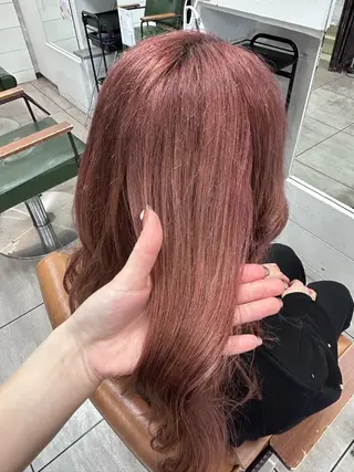 セミロング カラー 🎀艶カラー🎀 よしいあまねのヘアスタイル