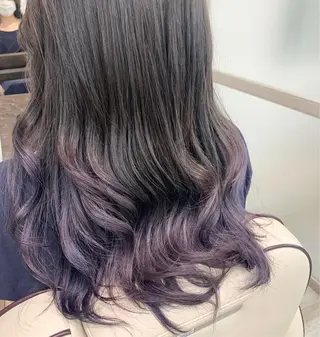 ロング 垢抜け 雰囲気アップ ふにゅう ののかのヘアスタイル