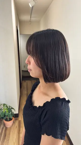 ミディアム 山本 雅也のヘアスタイル
