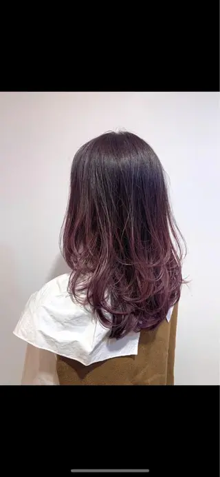 セミロング カラー パーマ ヘアアレンジ メンズ キッズ ネイル マツエク・マツパ 韓国♡ハイライト ♡YURIのヘアスタイル
