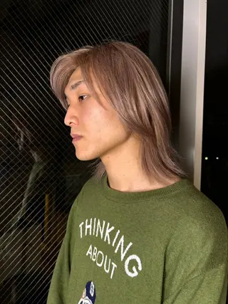 カラー メンズ IO/ブリーチカラー 特化美容師✨のヘアスタイル