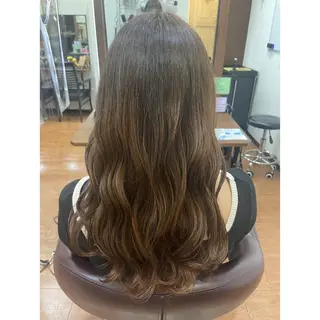 ロング カラー オオマ 🐥のヘアスタイル