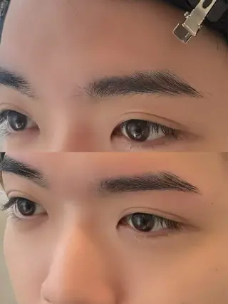 メンズ アイブロウ 眉毛&まつげパーマ THE EYEBROW BAR n　【ザ　アイブロウバー　エヌ】所属・渋谷・表参道サロン yukaの眉毛・アイブロウイメージ