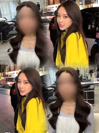 ロング 韓国🫧髪質改善🫧 縮毛矯正🫧陽菜🫧のヘアスタイル