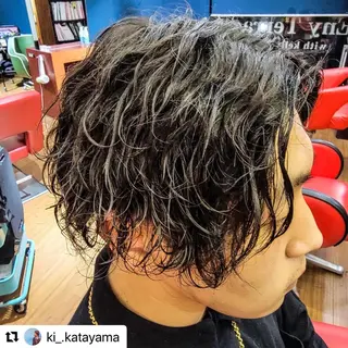 ミディアム カラー メンズ 🩷Eny terrace🩷のヘアスタイル